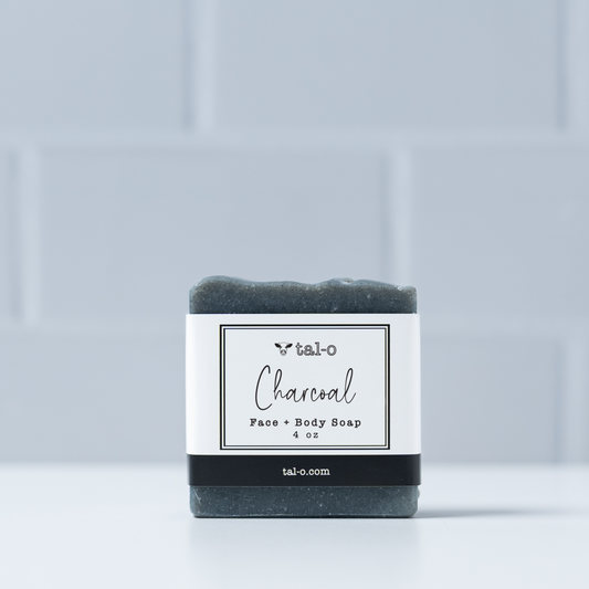 Charcoal Tallow Face + Body Soap